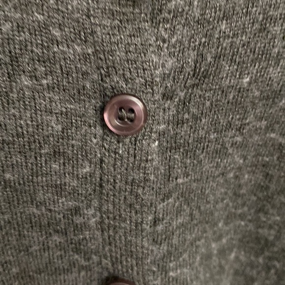 THE LIMITED | Gray Wool Blend Cardigan Sweater - Picture 8 of 11